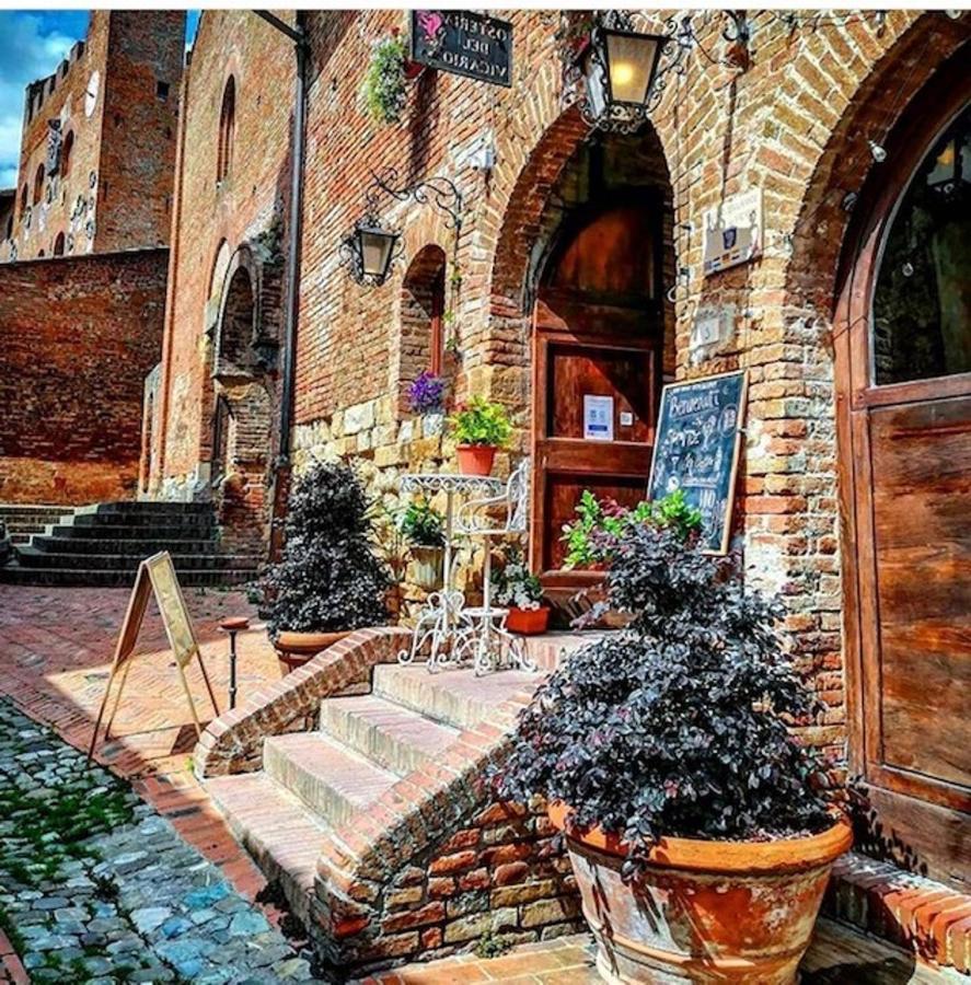 B&B Osteria Del Vicario Чертальдо Экстерьер фото