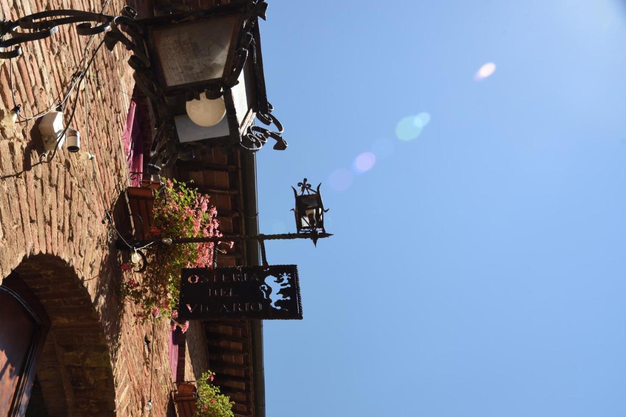 B&B Osteria Del Vicario Чертальдо Экстерьер фото